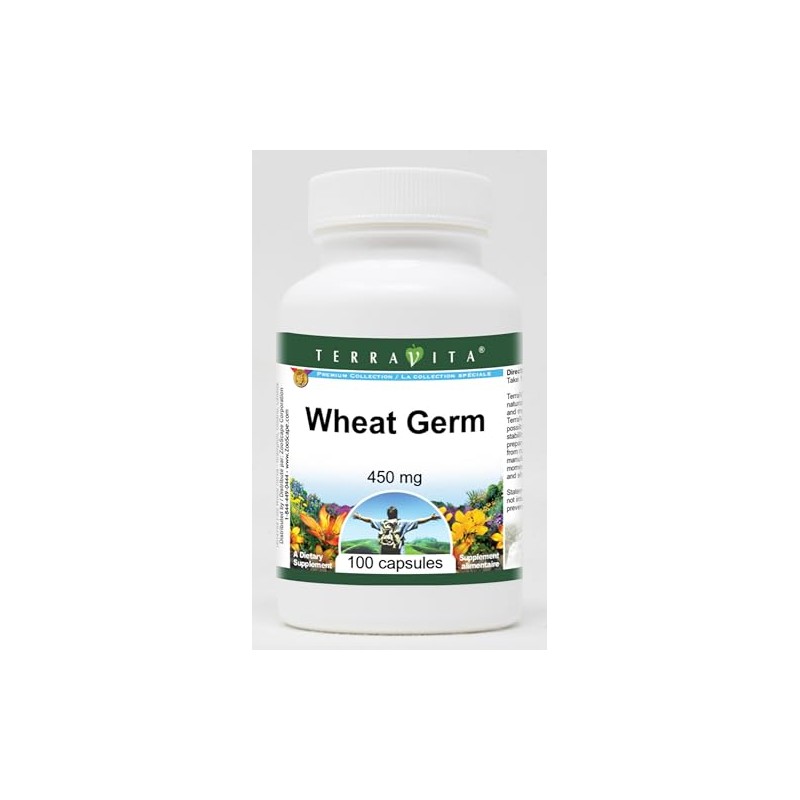 Wheat Germ - 450 mg (100 Capsules, ZIN: 521620)