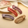 4 PCS Flat Claw Clips, Large Lay Flat Hair Clips