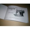 Singer 185K3 Sewing Machine Manual (185 Class) Reproduction