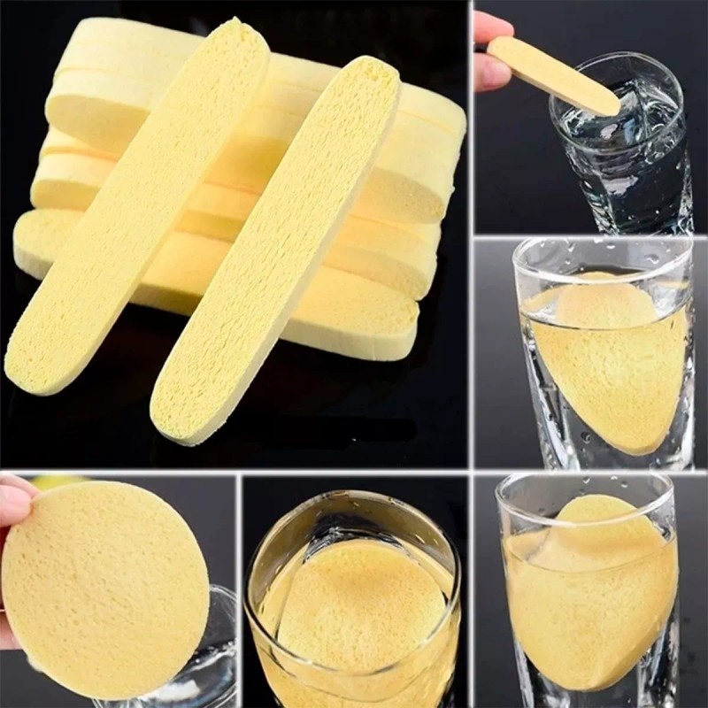 Mafab Almohadilla Desmaquillante Comprimida 12pzs Esponja Facial F
