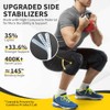 CAMBIVO Knee Brace with Patella Gel Pad & Side Stabilizers