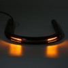 Motorcycle Rear Seat Frame Hoop Light Tail Brake Turn Singal