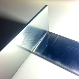 ZLazr.com TWO-WAY MIRROR 2"x4" Acrylic Sheet See-Thru Plexiglass Surveillance Spy Security