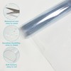 Clear Vinyl for Sewing, Clear PVC Vinyl Roll 11.8" x