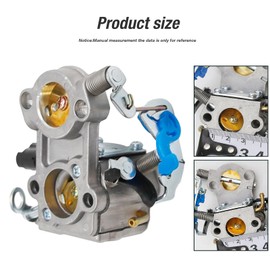 WTA-29 Carburetor Compatible with Husqvarna 455 Rancher 455 E 460 461 Gas Chainsaw Compatible with Jonsered CS2255 Chainsaw Repl.# WTEA-1 C1M-EL35 544883001 544227401 544312901