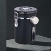 Coffee Canister 1.8L Stainless Steel Coffee Bean Container with Date