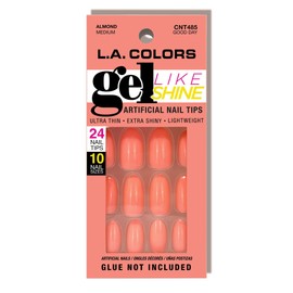 L.A. COLORS Gel Like Shine Nail Tips, Good Day CNT485