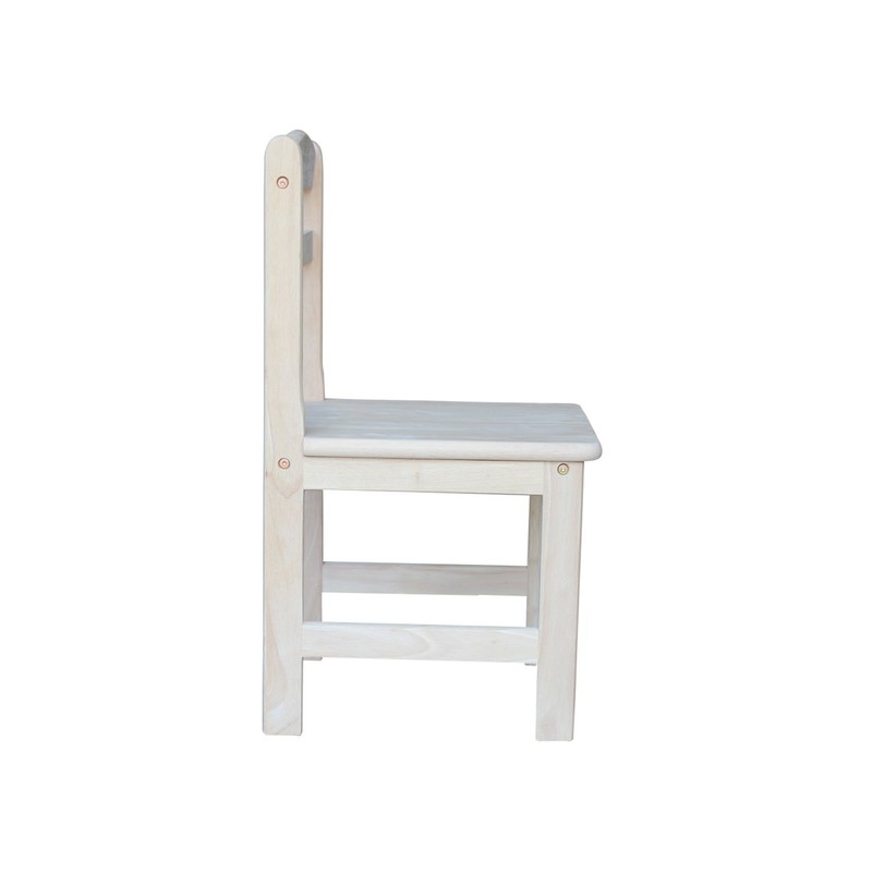 International Concepts Juvenile Chair, 13.75" W x 15" D x