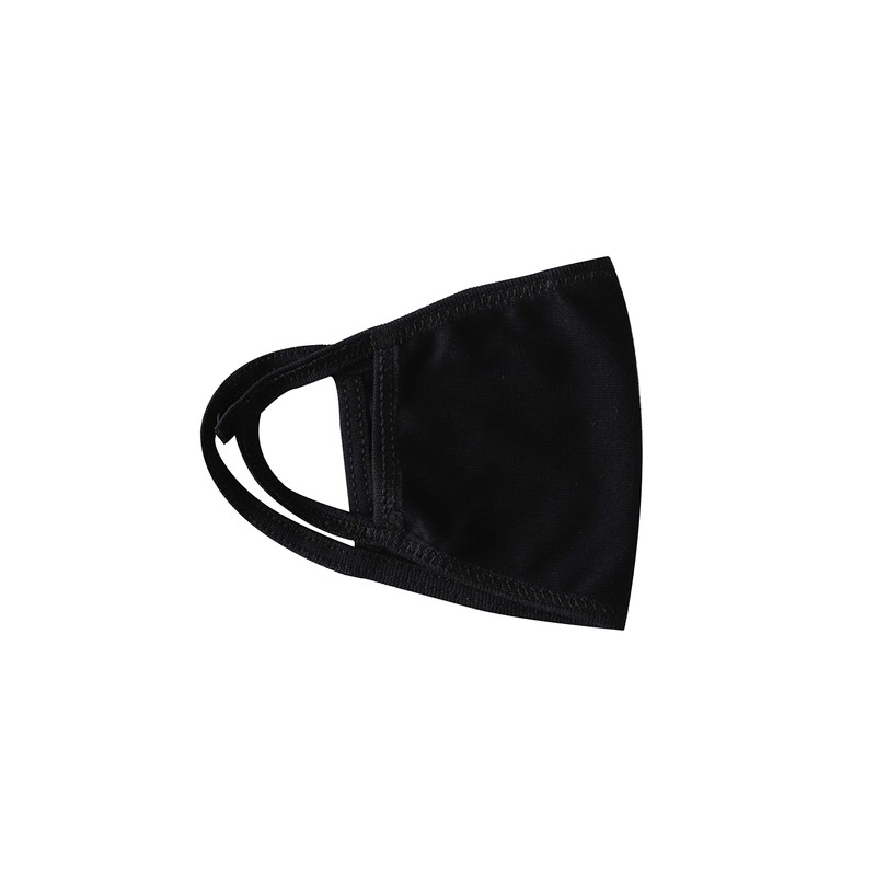 Komonee Cotton Washable Reusable Black Face Mask Dustproof Cloth Mouth