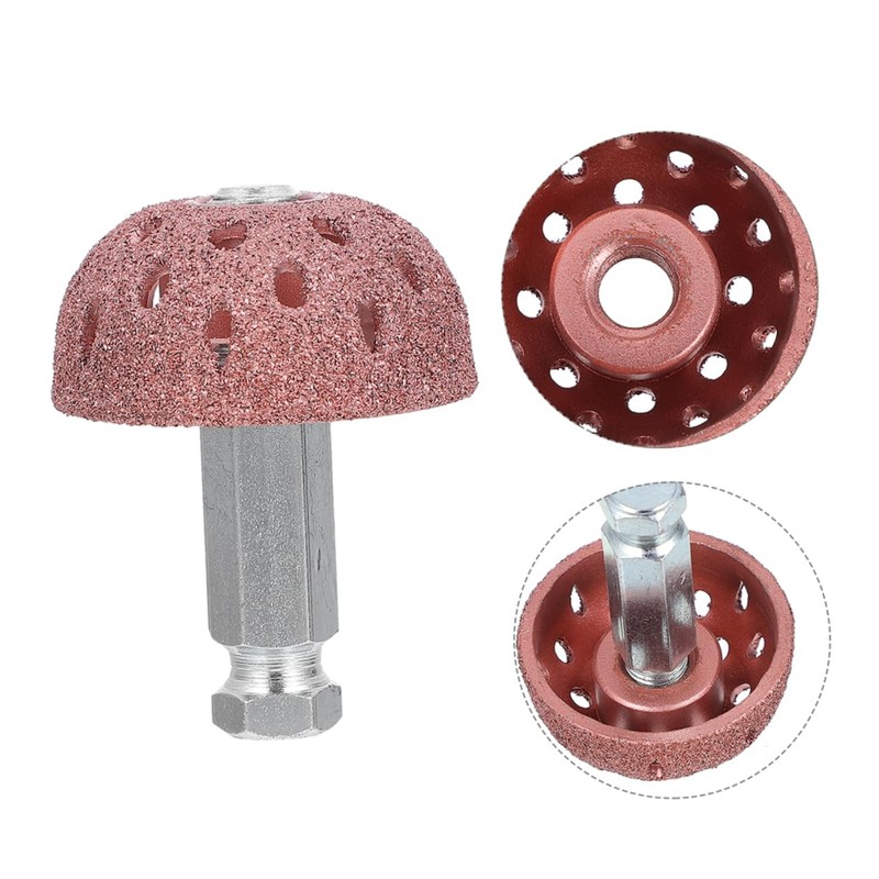 Healeved Automotive Shop Tool Tire Buffing Wheel Coarse Bowl Tool