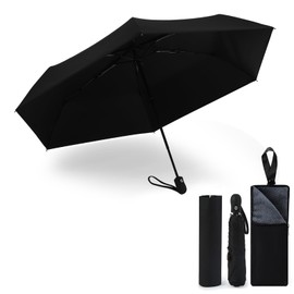SLEEPSINERO Folding Umbrella, 2024 New, Innovative Structure for Strong Winds, Ultra Lightweight, 7.5 oz (215 g), UV Protection, 100% Light Shade, Lightweight, One-Touch, Automatic Opening/Closing,