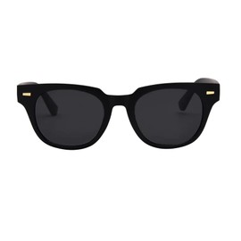 I-SEA Women's Sunglasses - Lido (BLACK/SMOKE POLARIZED)