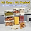 Hoffnugshween Vacuum Food Storage Container – Press-to-Seal Airtight Box, Durable