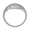 HDBUBALUS Motorcycle 5" Speedometer Trim Ring Bezel Visor Cover for