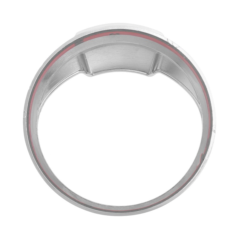 HDBUBALUS Motorcycle 5" Speedometer Trim Ring Bezel Visor Cover for