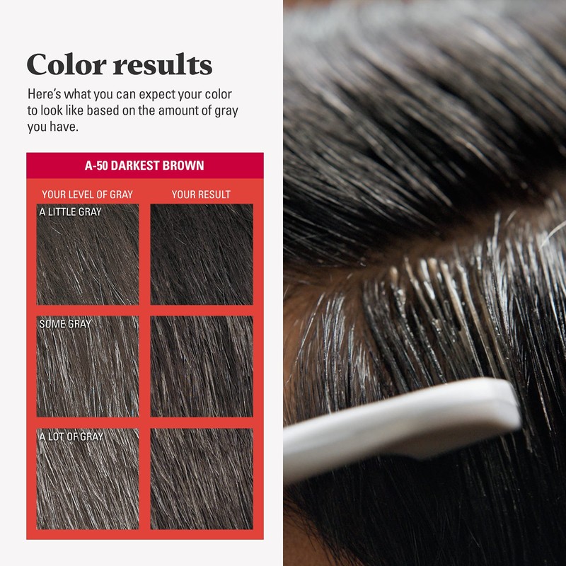 Just For Men Easy Comb-In Color (Formerly Autostop), Gray Hair