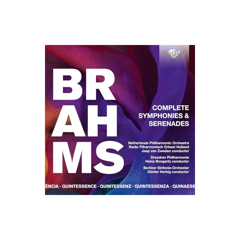 Brahms:Complete Symphonies & Concertos (Qu)
