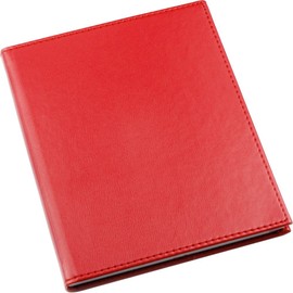 Internet Address & Password Journal Book | PU Leather | Red | 145 x 178mm