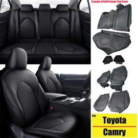 (All inclusive Custom)Car 5-Seat Covers Cushion For Toyota Camry SE LE 2018-2025