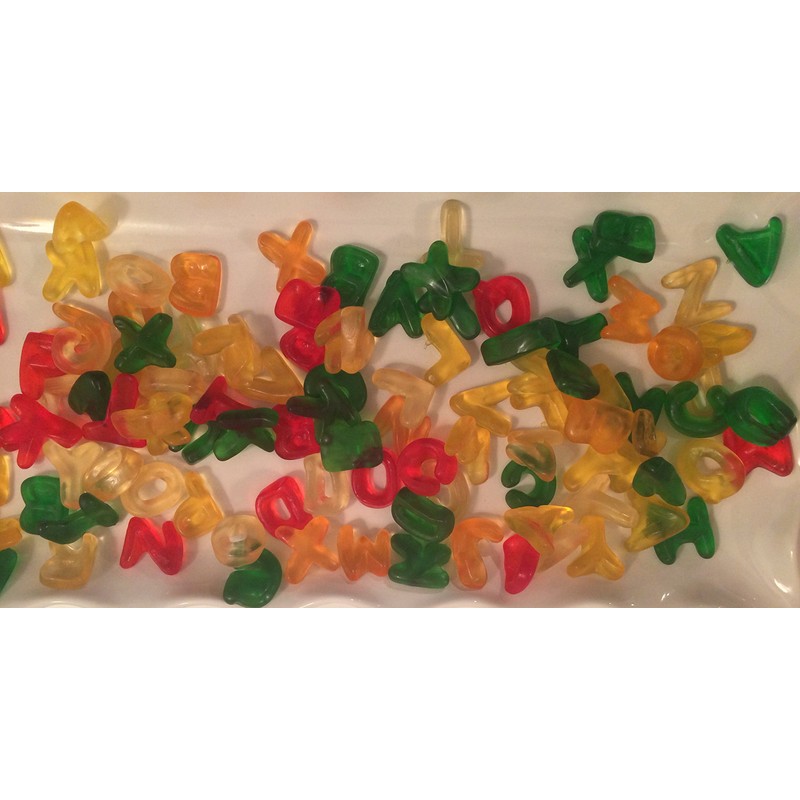 HARIBO Gummi Candy, Alphabet Letters, 5 oz. Bag (Pack of