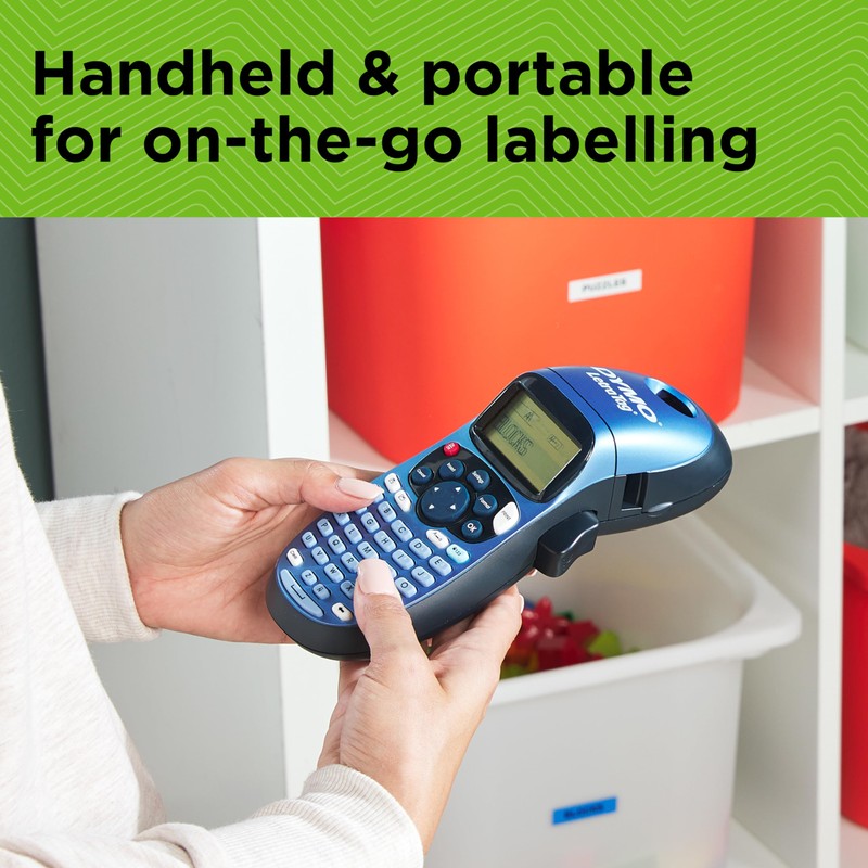 Dymo LetraTag LT-100H Label Maker Starter Kit | Handheld Label