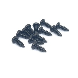 sound-way 12 x Screws 3 x 8 mm Installation Installation Installation Ideal for 9 inch and 10.1 inch Radios with Star Head in Galvanised Steel