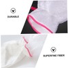 LALAFINA Fiber Material Non-Slip Kitchen Cleaning Gloves Lanyard White Cotton
