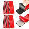 Heavy Duty Adhesive Hook and Loop Strips, 8 Sets (1.18”