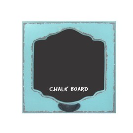 AMERICAN MERCANTILE Wood Chalk Board, Blue