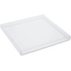 Mirart 12X12x1 Clear Acrylic Tray Strong Durable Versatile Bpa Free