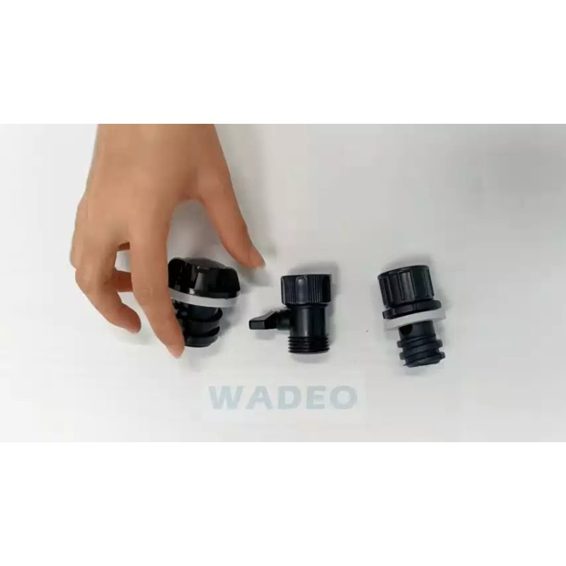 WADEO Drain Plug Hose Connection Compatible with YETI Tundra Cooler