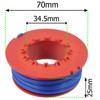 SPARES2GO 7m Line & Spool for Flymo ET21 Mini Trim
