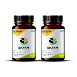 Suplemento Cápsula Bio Flora Probióticos Prebiótico 650mg