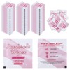 100Pcs Travel Deodorant Wipes, Travel Size Mini Deodorant Wipes Individually