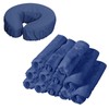 12Pcs Face Cradle Covers Massage Table Cradle Covers Premium Thicker