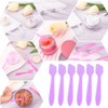 Wopanxye 100pcs Cosmetic Spatula for Face Mask Cream Lotion, Bulk
