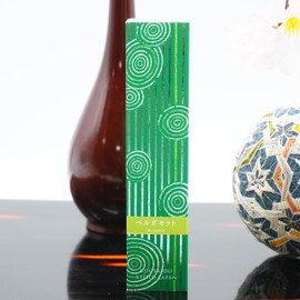 Bergamot Incense - Use to purify air and room - Premium Incense with Selected Natural Sandalwood and Ingredients - Aluminum Incense