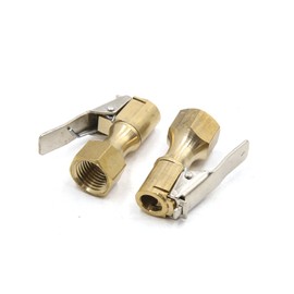 sourcing map 2Pcs 12mm Hose Car Vehicle Tyre Tire Inflator Air Valve Connector Adapter