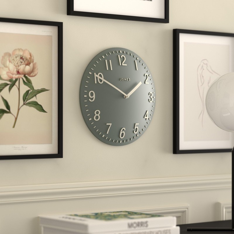 Jones Clocks® Chilli wall clock | Modern convex clock |