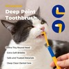 PETHROOM] Pet Toothbrush for Cats and Dogs | Round Shaped