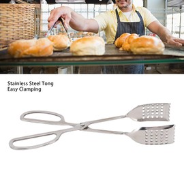 Greensen Servierzange, 304 Edelstahl Buffetzange Servierzange Salatzange mit Ergonomischem Hitzebeständigem Griff für Partys Catering Küche Grillen