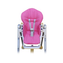 Aveanit High Chair Cushion Replacement Cover Seat Cushion Baby Chair for Peg Perego Diner Waterproof Colour Pink