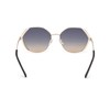 GUESS Geometric Stone Sunglasses