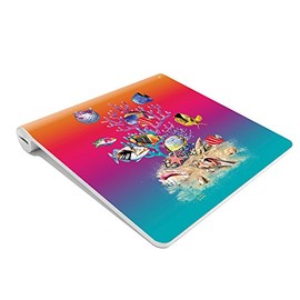 MightySkins Skin Compatible with Apple Magic Trackpad – Coral Garden | Protective, Durable, and Unique Vinyl Decal wrap Cover | Easy to Apply, Remove, and Change Styles | Made in The USA