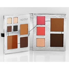 WOOSH BEAUTY THE FOLD OUT FACE EVERYTHING YOU NEED IN ONE PLACE PALETTE 5 DEEP