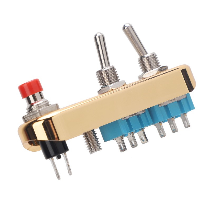 Motorcycle Handlebar Switch Button Stop Start Horn Light Self Resetting