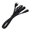 Tekit Polarized 90 Degree US 2-Prong (Nema 1-15P) to Dual