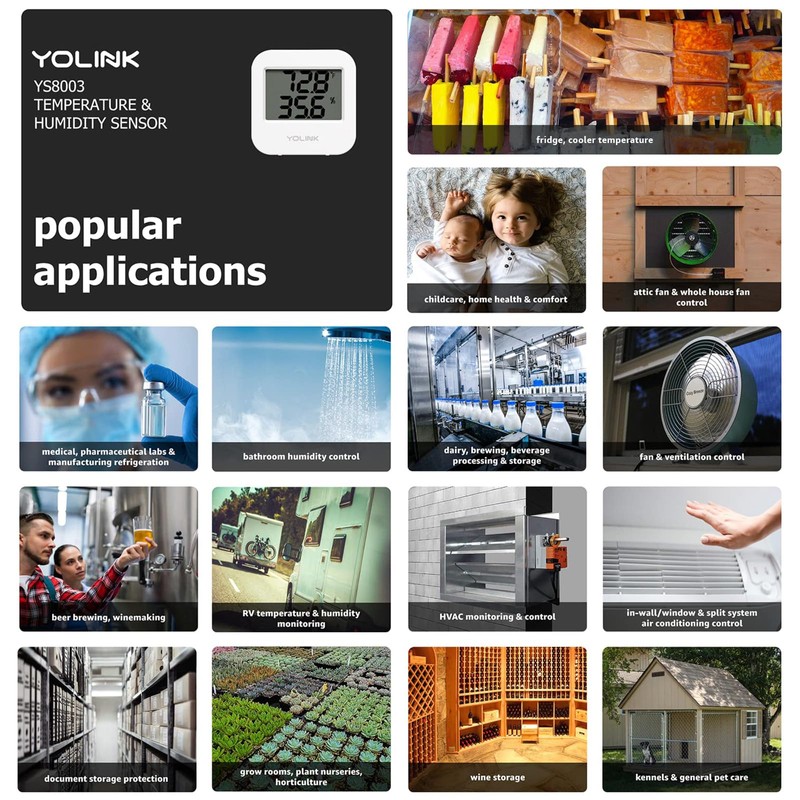 YoLink SpeakerHub & Two Temp/Humidity Sensors Starter Kit – Audio