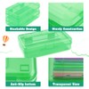 Pencil Box, Large Capacity Clear Pencil Case, 1 Pack Hard