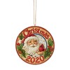 2020 Jim Shore Santa with Cardinal Dated Christmas Ornament 6006665